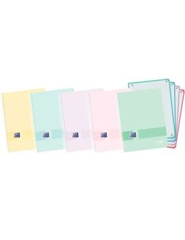 Caderno Oxford Europeanbook 4 Pastel A4 120 Folhas