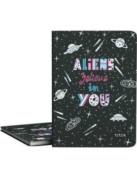 Carpeta Clasificadora Grafoplas EC3.PP ALIENS Negro A4 30 Fundas