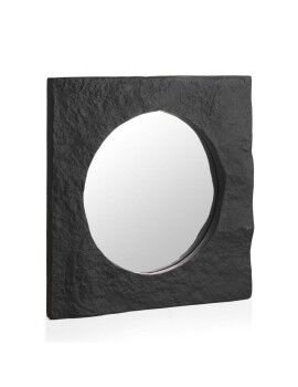 Espejo Colgante Alexandra House Living Negro 80 x 80 x 7 cm