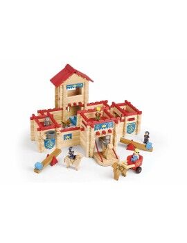 Figuras de Acción Jeujura The Wooden Castle Fort  300 Piezas Playset