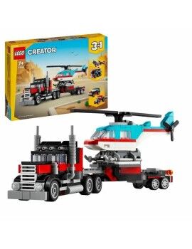 Playset Lego 31146 Creator Platform Truck with Helicopter 270 Peças