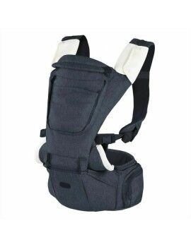 Mochila porta bebê Chicco Baby Carrier Hip Seat Denim + 0 Anos