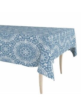 Mantel en rollo Exma Hule Azul Mandala 140 cm x 25 m