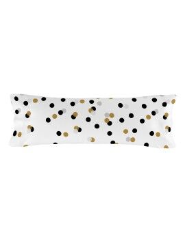 Funda de almohada HappyFriday Blanc Golden Dots Multicolor 45 x 110 cm