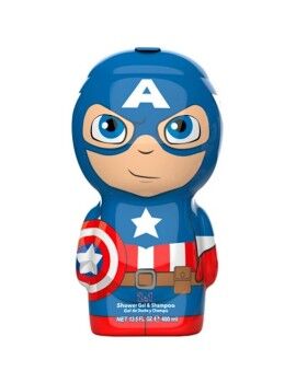 Gel e Champô 2 em 1 The Avengers Captain America 400 ml