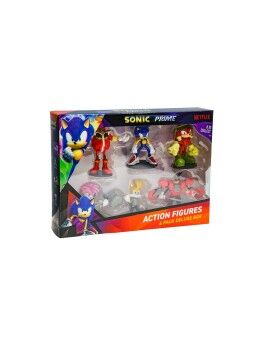 Playset PMI Kids World Sonic Prime 6 Peças