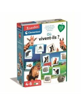 Juego Educación Infantil Clementoni Où vivent-ils?