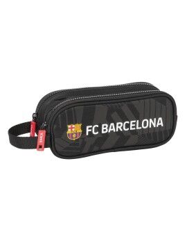 Malas para tudo duplas F.C. Barcelona Black Preto 21 x 8 x 6 cm