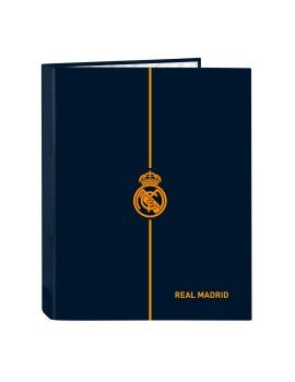 Carpeta de anillas Real Madrid C.F. 2nd Kit 24/25 Azul marino A4 26.5 x 33 x 4 cm