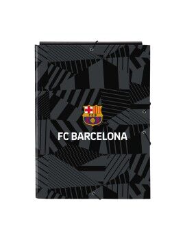 Carpeta de anillas F.C. Barcelona Black Negro A4 26 x 33.5 x 2.5 cm