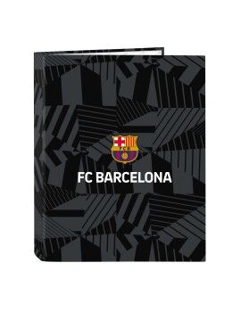 Carpeta de anillas F.C. Barcelona Black Negro A4 26.5 x 33 x 4 cm