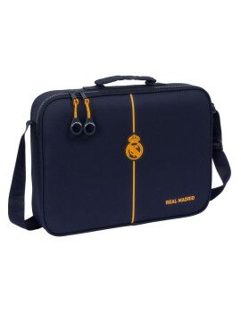 Cartera Escolar Real Madrid C.F. 2nd Kit 24/25 Azul marino 38 x 28 x 6 cm