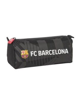 Estojo F.C. Barcelona Black Preto 21 x 8 x 7 cm