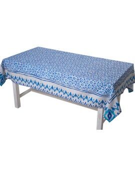 Mantel Alexandra House Living CRISTI Azul 145 x 200 x 1 cm