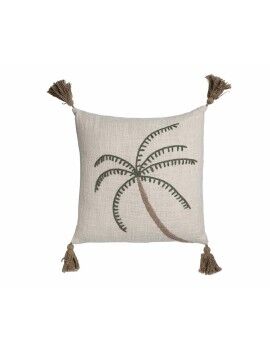 Almofada Alexandra House Living PALM Verde Bege 50 x 1 x 50 cm