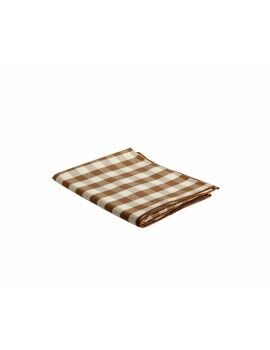 Toalha de Mesa Alexandra House Living Castanho 200 x 1 x 140 cm Vichy