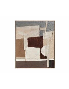 Cuadro Alexandra House Living Palmira Multicolor Abstracto 100 x 1 x 80 cm