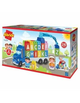 Playset Ecoiffier Abrick Camión con Grúa