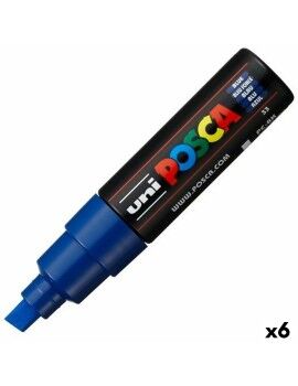 Rotuladores POSCA PC-8K Azul (6 Unidades)