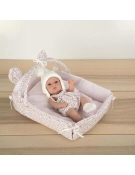 Muñeco Bebé con Accesorios Elegance Arias 33 cm (33 cm)