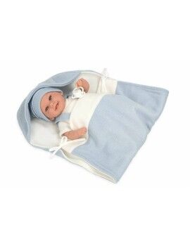 Muñeca bebé Arias Elegance Babyto Chupete 35 cm Azul