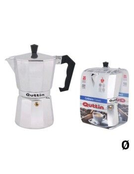 Cafetera Italiana Quttin Acero Inoxidable Aluminio