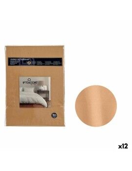 Juego de Sábanas Cama de 150 Beige (12 Unidades)