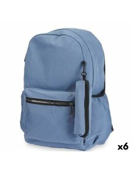 Mochila Escolar Azul 37 x...