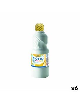 Témpera Giotto   Blanco 500 ml (6 Unidades)