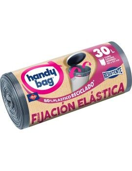 Bolsas de Basura Albal Handy Bag Fijacion Elastica 30 L (15 Unidades)