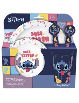 Conjunto de pratos infantil Stitch Sweet Infantil (5 Peças)