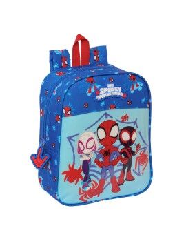 Mochila Infantil Spidey Azul 22 x 27 x 10 cm