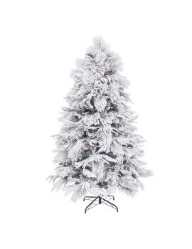 Árbol de Navidad PVC Polietileno Piñas Nevado 60 x 60 x 150 cm