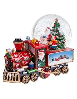 Adorno Navideño Multicolor Tren 21,5 x 12 x 17,5 cm