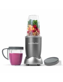 Batidora de Vaso Nutribullet 600 W Acero Inoxidable Gris