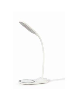 Lámpara de escritorio GEMBIRD TA-WPC10-LED-01-W Blanco