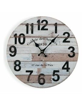 Reloj de Pared Versa Madera (4 x 30 x 30 cm)