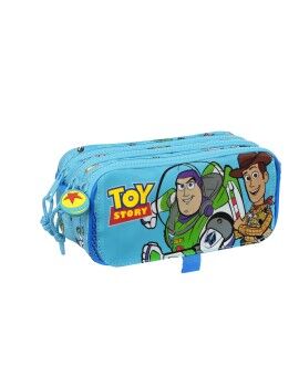 Portatodo Triple Toy Story Ready to play Azul claro (21,5 x 10 x 8 cm)