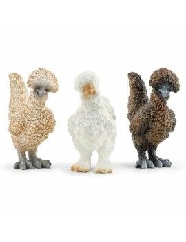 Conjunto Animais de Quinta Schleich Chicken Friends Plástico