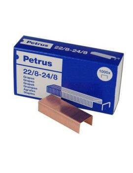 Grampos Petrus 20 Peças 8 mm