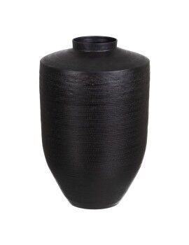 Vaso Preto Alumínio 26,5 x 26,5 x 41 cm