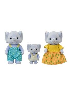 Bonecas   Sylvanian Families  5376 The Elephant Family          