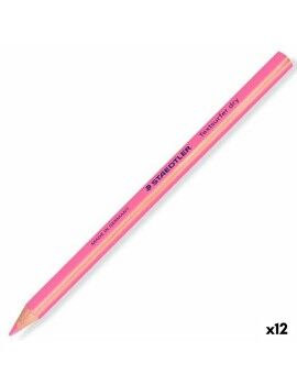 Marcador Fluorescente Staedtler Textsurfer Dry Cor de Rosa (12 Unidades)