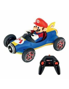 Carro Rádio Controlo Mario Kart 8 Carrera Mario Kart Mach 8 - Mario Multicolor (1:18) (2,4 Ghz)