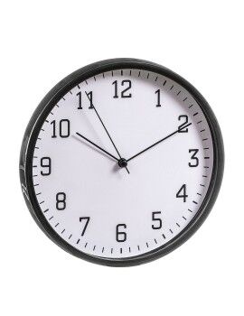 Reloj de Pared Caison Negro Ø 22 cm