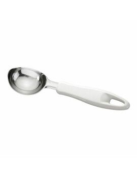 Cuchara para Helado Tescoma Presto Acero Inoxidable Plástico Blanco