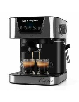 Máquina de Café Expresso Manual Orbegozo 17535 Preto 1050 W 1,5 L