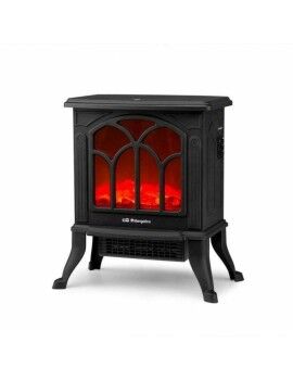 Chimenea Eléctrica Decorativa de Pared Orbegozo 18019 1500 W