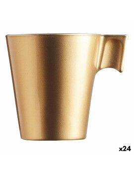 Kop Luminarc Flashy Dourado 80 ml Vidro