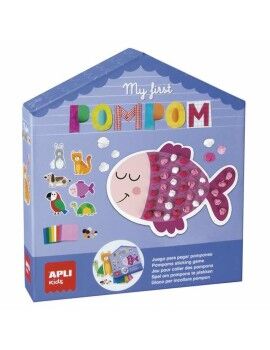 Juego de Manualidades con Papel Apli My First Pompom